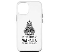 Carcasa para iPhone 12/12 Pro En Valhalla los Valientes Viven para Siempre - Odin Viking Mythology