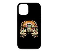 Carcasa para iPhone 12/12 Pro Ensenando Futuros Bilingües Profesor de Lengua Dual