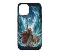 Carcasa para iPhone 12/12 Pro Epic Japanese Anime Christian Bible - Moses Parting The Sea