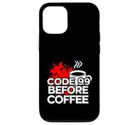Carcasa para iPhone 12/12 Pro ER Nurse Code 99 Before Coffee Medical Humor