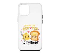 Carcasa para iPhone 12/12 Pro Eres la Mantequilla de mi Pan Pareja Kawaii