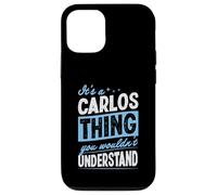 Carcasa para iPhone 12/12 Pro Es una Cosa de Carlos Que no entenderías Nombre