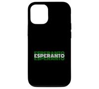 Carcasa para iPhone 12/12 Pro Esperanto - Diseño de Texto de lenguaje de Estilo Retro de los años 70