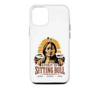 Carcasa para iPhone 12/12 Pro Espíritu del Toro Sentado Jefe Nativo Americano Lakota Sioux