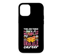 Carcasa para iPhone 12/12 Pro Esta Cosa del Trabajo está arruinando mi Carrera de Ukelele músico