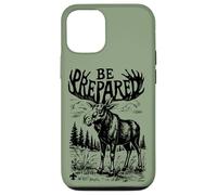 Carcasa para iPhone 12/12 Pro Estar Preparado Alce Tipografía Scouting America Vintage