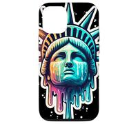 Carcasa para iPhone 12/12 Pro Estatua de la Libertad, Nueva York, EE.UU., Gotham, américa diseño