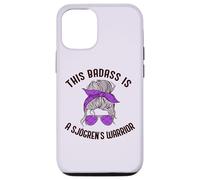 Carcasa para iPhone 12/12 Pro Este Badass ES UN Guerrero DE SJOGREN Purple Ribbon Meme
