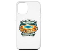 Carcasa para iPhone 12/12 Pro Estera microbiana Grand Prismatic Parque Nacional Yellowstone