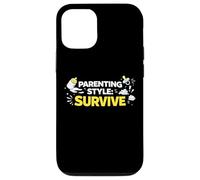 Carcasa para iPhone 12/12 Pro Estilo de crianza Sobrevive Funny Parent Reality Identity