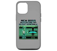 Carcasa para iPhone 12/12 Pro Expecting Dad Gamer New Boss Sleep Schedule