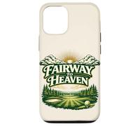 Carcasa para iPhone 12/12 Pro Fairway To Heaven Golf - Vintage Retro para Golfistas Hombre Cueva
