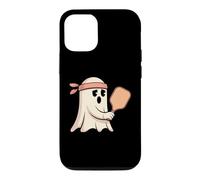 Carcasa para iPhone 12/12 Pro Fantasma Jugando Pickleball con gráfico Bandana