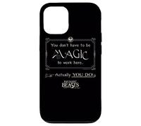 Carcasa para iPhone 12/12 Pro Fantastic Beasts and Where to Find Them Magic To Work Here