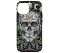 Carcasa para iPhone 12/12 Pro Fases Lunares Hongo Gótico