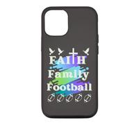 Carcasa para iPhone 12/12 Pro Fe, Familia, Fútbol, Diversión de otoño Ropa de Mujer Cristiana