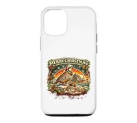 Carcasa para iPhone 12/12 Pro Feliz Navidad Gibraltar Berbería Perdiz Diseño