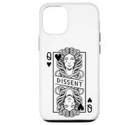 Carcasa para iPhone 12/12 Pro Feminista Medusa Queen of Hearts Dissent Vintage Jugando Card