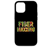 Carcasa para iPhone 12/12 Pro Fiber Maxxing Healthy Food Fruit Veggie Funny Fiber Maxxing