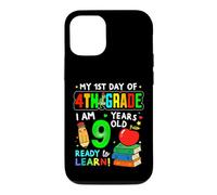Carcasa para iPhone 12/12 Pro First Day of Fourth Grade My 1st Day of 4th Grade Girls Boys