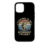 Carcasa para iPhone 12/12 Pro Fishing Is My Retirement Plan Cool Fishing Graphic Fisherman