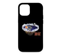 Carcasa para iPhone 12/12 Pro Flat le Earth with Ice Wall Real le Eyes Realize Real Mentiras