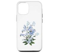 Carcasa para iPhone 12/12 Pro Flor botánica Forget-Me-Not