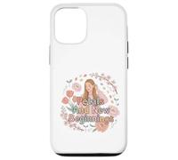 Carcasa para iPhone 12/12 Pro Floral Nuevos comienzos Arte estético Positivo
