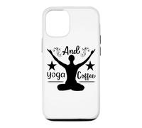 Carcasa para iPhone 12/12 Pro Flujo de Amanecer Sereno y Vibraciones de café de Yoga