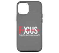 Carcasa para iPhone 12/12 Pro Focus Follow One Course Until Successful Motivational Funny