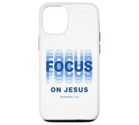 Carcasa para iPhone 12/12 Pro Focus on Jesus - Christian Faith Inspirational Reminder