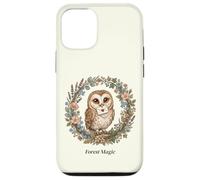Carcasa para iPhone 12/12 Pro Forest Barn Magic Owl Estética Cottagecore Nature Art