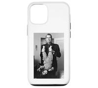 Carcasa para iPhone 12/12 Pro Foto de Leonard Cohen con su Hija Lucca Joy por AJ Barratt