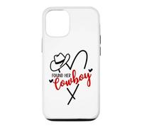 Carcasa para iPhone 12/12 Pro Found Her Cowboy Bachelorette Party Nashville Cowgirl Bridal