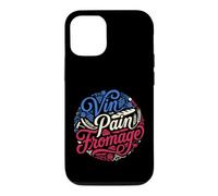 Carcasa para iPhone 12/12 Pro Francés Vin Dolor Fromage Bastille Day Culture