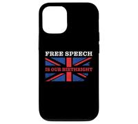 Carcasa para iPhone 12/12 Pro Free Speech is Our Birthright - Anti-Woke Conservative Quote