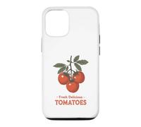 Carcasa para iPhone 12/12 Pro Fresh Delicious Tomatoes Vintage Garden Lover Farmer Market