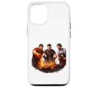 Carcasa para iPhone 12/12 Pro Friends Fire Grill Brotherhood Cocinando Juntos