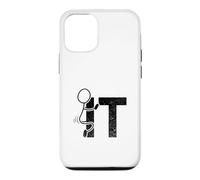 Carcasa para iPhone 12/12 Pro Fuck It Divertido Palillo Hombre Hump Adultos Humor Sarcástico
