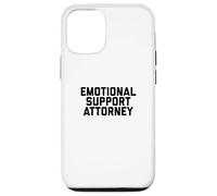 Carcasa para iPhone 12/12 Pro Fun Emotional Support Attorney Lawyer Joke