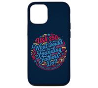 Carcasa para iPhone 12/12 Pro Fundadores Revolución USA 250 Patriot