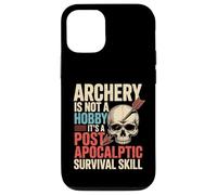 Carcasa para iPhone 12/12 Pro Funny Archery Not A Hobby It's Post Apocalyptic Skill Archer