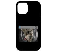 Carcasa para iPhone 12/12 Pro Funny Cat Motion Meme Boxing Kitty - Puerta Delantera