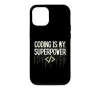 Carcasa para iPhone 12/12 Pro Funny Coding is My Superpower Coder Programmer