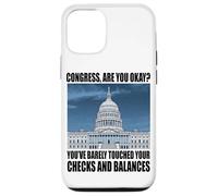 Carcasa para iPhone 12/12 Pro Funny Congress US Capitol Politics Joke Washington DC Humor