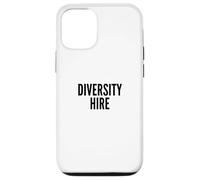 Carcasa para iPhone 12/12 Pro Funny Diversity Hire DEI Political Meme Design