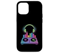 Carcasa para iPhone 12/12 Pro Funny DJ Turntable Vinyl Records Música Mujeres Hombres