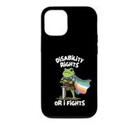 Carcasa para iPhone 12/12 Pro Funny Fight Until Disability Rights Medieval Frog Meme