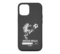 Carcasa para iPhone 12/12 Pro Funny Frog FÚTBOL Habilidades Cargando Kick Off Club Juego En Coach