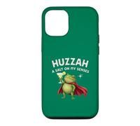 Carcasa para iPhone 12/12 Pro Funny Frog Knight Huzzah Salt On My Senses Margarita Sarcasmo
